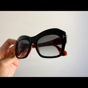 Black & Brown TOM FORD Sunglasses
